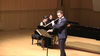 P Sarasate Introduction et Tarantelle Op 43 arr for flute and piano by D Bouriakov [upl. by Gorman]