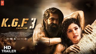 KGF Chapter 3 Trailer  Rocking Star Yash  Hrithik Roshan Entry  Raveena Tandon  Prashanth Neel [upl. by Enomas]