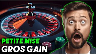 LASTUCE ROULETTE la plus EFFICACE pour gagner au CASINO technique [upl. by Nagirrek]