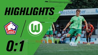 Sieg gegen Lille  Highlights  OSC Lille  VfL Wolfsburg [upl. by Nimref]