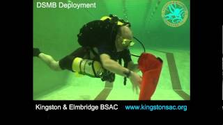 Diving Demonstration  Delayed Surface Marker Buoy [upl. by Sparke701]