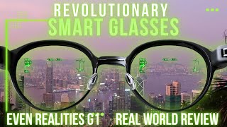 Even Realities G1 Ultimate Review TESTED IN HONG KONG [upl. by Lamprey]