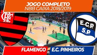 Flamengo x EC Pinheiros • Jogo Completo • NBB Caixa 11 • 01112018 [upl. by Magen]