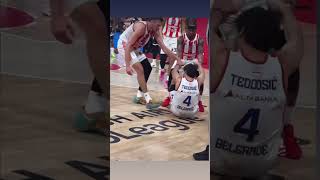 Milos Teodosic 31 ❤️🤍 euroleague crvenazvezda basketball partizan [upl. by Lidstone]