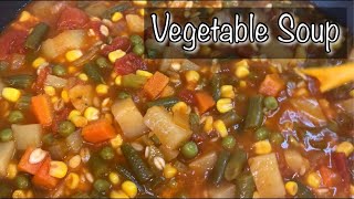 Vegetable Soup  Easy Vegetable Soup [upl. by Wolenik933]