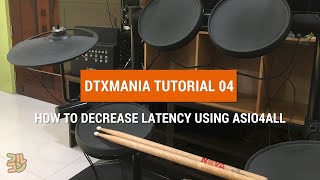 【DTXMania Tutorial】How to decrease latency using ASIO4ALL [upl. by Eidlog]