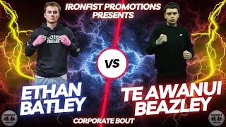 Ethan Batley vs Te Awanui Beazley  Full Fight International Charity Fight Night Ironfist Promotions [upl. by Lura]