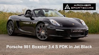 Porsche 981 Boxster S PDK For Sale  Archer Sportscars [upl. by Giusto]