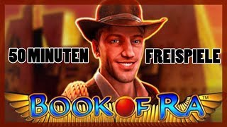 🔥 BOOK OF RA 🔥 50 Minuten Freispiele  HIGHLIGHTS [upl. by Haidebej]