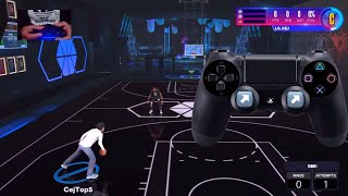 DRIBBLE TUTORIAL WITH HANDCAM ON NBA2K24 CURRENT GEN  1V1 ISO GAMEPLAY USING THE BEST SIGS [upl. by Zandt665]