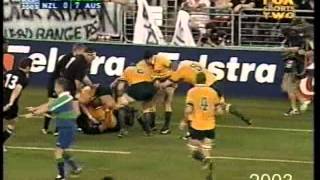 Wallaby Backline Highlights 2002 to 2005  Part 4 of 9 [upl. by Gabriellia]