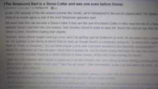 reddit theories 9bart is a stonecutter and was one even before homer [upl. by Crysta306]