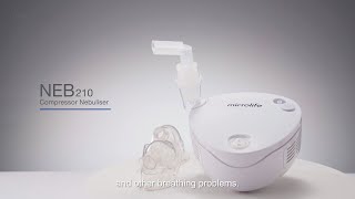 Microlife NEB 210 Innovative nebulisation system for an efficient treatment  EU Version [upl. by Bruis]