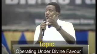 Operating Under Divine Favour by Pastor E A Adeboye [upl. by Aulea]