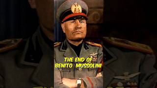 The END of Benito MUSSOLINI history ww2 italy [upl. by Nomyar]