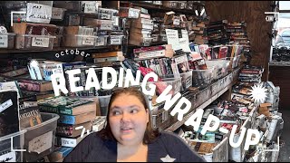 📚 my worst reading month since joining booktube  october reading wrap up 📚 [upl. by Brogle]