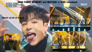 iKON Funny Moment and Mistake in DIVE Comeback Finally Their Crazy Has Returned😆 [upl. by Islean885]