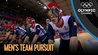 Team GB Set New Team Pursuit World Record  London 2012 Olympics [upl. by Nic]