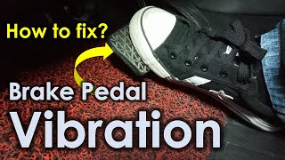 What Cause Brake Pedal Vibration and How to Fix It Brake Judder [upl. by Akirej]