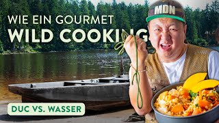 Veganer GemüseReis mit gefiltertem Wasser 🍛  Wie ein Gourmet  Wild Cooking [upl. by Wattenberg]