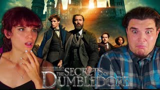 COUPLE REACTS to Fantastic Beasts The Secrets of Dumbledore for the FIRST TIME [upl. by Eilema931]