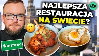 NAJLEPSZA RESTAURACJA na ŚWIECIE wg TripAdvisor jest w WARSZAWIE Future and Wine Warszawa 2023 [upl. by Bendite778]