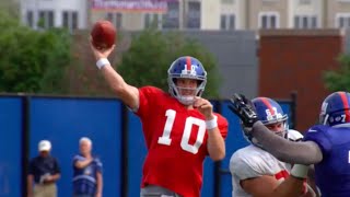 Eli Manning 2015 Training Camp Highlights [upl. by Sherilyn493]