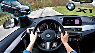 BMW X1 xDrive 18d  POV Drive [upl. by Eynenihc]