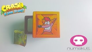 Crash Bandicoot Health Crate Mug Unboxing Official Merchandise [upl. by Ario]