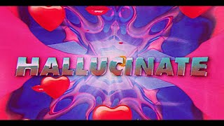 Dua Lipa  Hallucinate Official Lyrics Video [upl. by Juster]