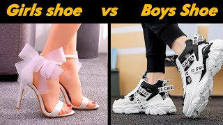 Girls Shoes Vs Boys Shoes😍 girl shoes [upl. by Baal460]