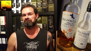 Talisker 10 2012  VS  Talisker 10 2022 Single Malt Scotch Whisky Whisky Verkostung Nr801 [upl. by Aes]