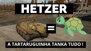 Guia definitivo de como NÃO jogar de HETZER  War Thunder [upl. by Marlette]