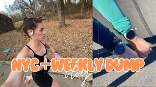 NYC Marathon amp Weekly Vlog [upl. by Hanyaz]