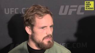 UFC 194 Gunnar Nelson on training with Human Movement expert [upl. by Nwahsav]