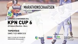 Livestream Marathonschaatsen KPN Marathon Cup 6 26 november 2016 [upl. by Trahern741]