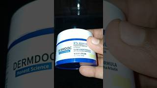 DERMDOC 2 KOJIC ACID skin brightening NIGHT cream❤️❤️ beautytips dermdoc nightcream shortvideo [upl. by Rocray261]