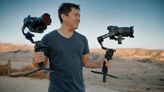 DJI RS2 amp RSC2  First Look At The New Handheld Stabilizer Gimbals [upl. by Miki812]