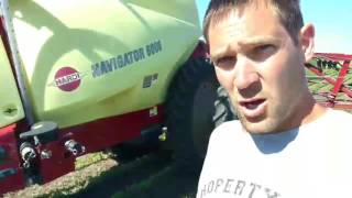 Spraying GMO soybeanshow the sprayer works [upl. by Eyma]