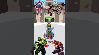 SPIDER MAN SUPER HERO 💪💪 BIG FIGHT RED HULK 💥💥💪 CONTROL GAMEPLAY IOS ALL LEVELS shorts funnyvideo [upl. by Hortensa]