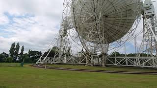 Lovell Telescope in motion at Jodrell Bank [upl. by Aekim]