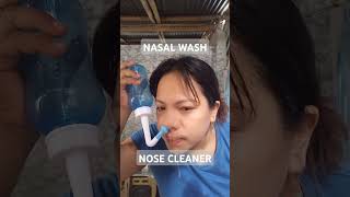 NASAL WASH NOSE CLEANER shorts [upl. by Reedy]