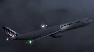 Air France Flight 447  Crash Animation [upl. by Cacilia]