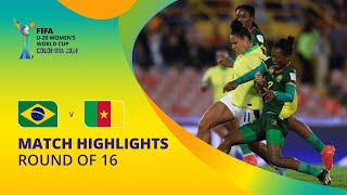 Brazil v Cameroon  FIFA U20 Womens World Cup Colombia 2024  Match Highlights [upl. by Pattin]