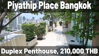 Piyathip Place Sukhumvit 39 Penthouse 572 sqm 210000 THB [upl. by Adall]