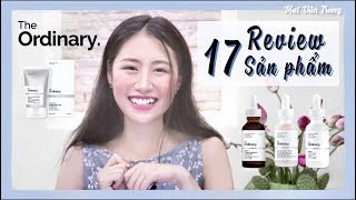 Skincare bình dân The Ordinary có đáng mua  Review 17 products from The Ordinary Deciem [upl. by Ahsiuqat]