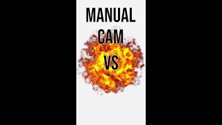 Manual CAM vs AI CAM 🤖 [upl. by Fredric359]