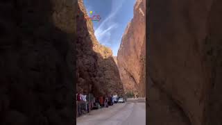 Discover Todra Gorge in Province de Tinghir morocco todragorge moroccophotography cameltrip [upl. by Ainad]