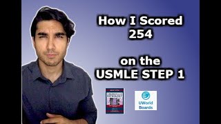 How I passed USMLE Step 1 and Scored 254 [upl. by Sumer]