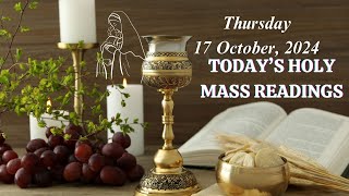 Todays Mass Readings  October 17 2024 Thursday  English Catholic Mass Reading and Gospel [upl. by Redmund257]